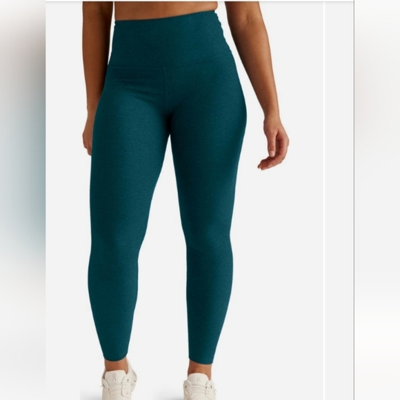 Beyond Yoga Spacedye Caught In The Midi High Waisted Legging in Magestic Heather - Picture 1 of 16